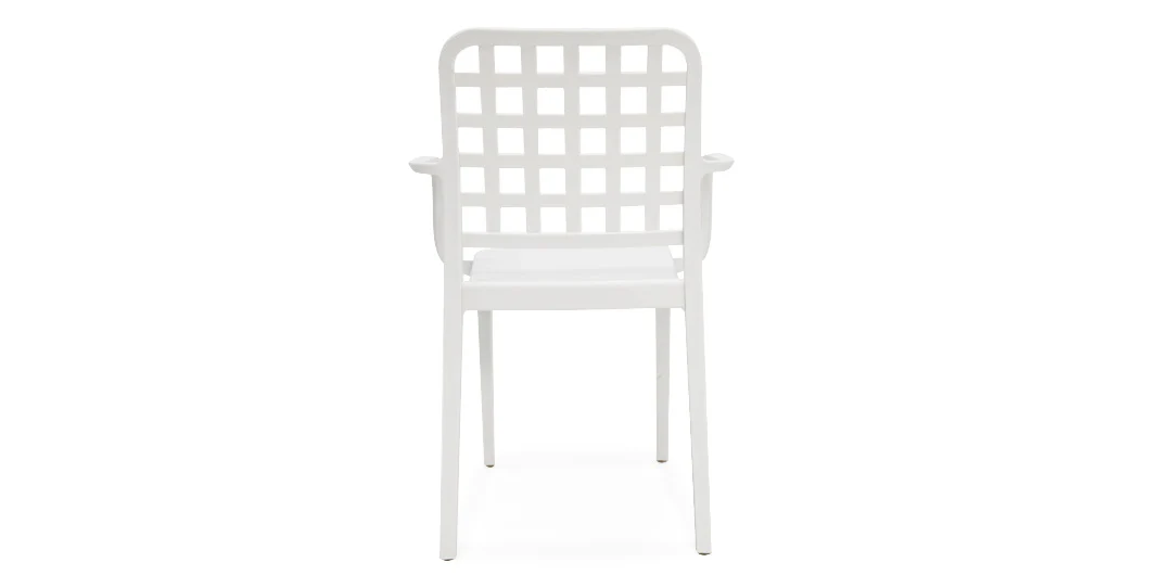 Frankie Azura 7pc Dining Set with Armchairs - White - Image 6