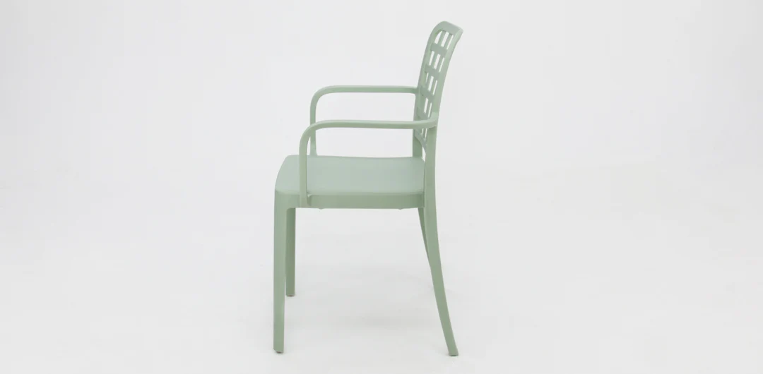 Frankie Azura 9pc Dining Set Armchair - Green - Image 9