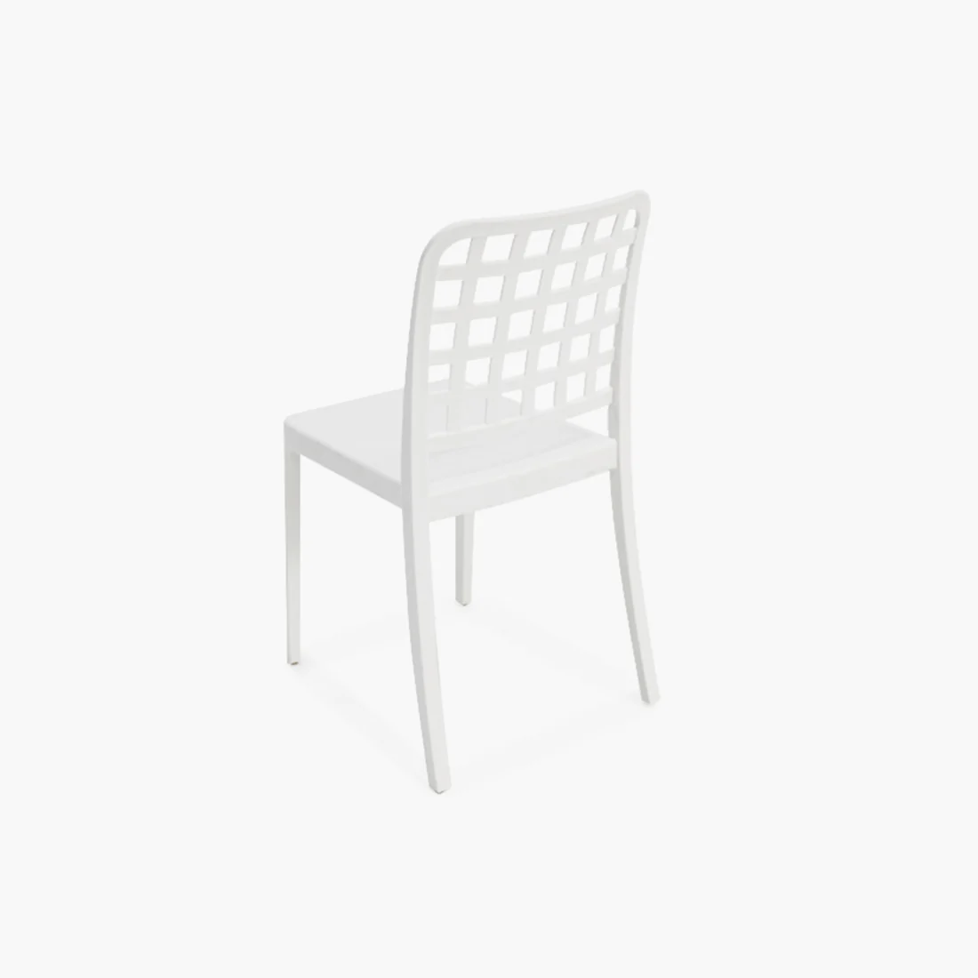 Frankie Resin Dining Chair - White - Image 2