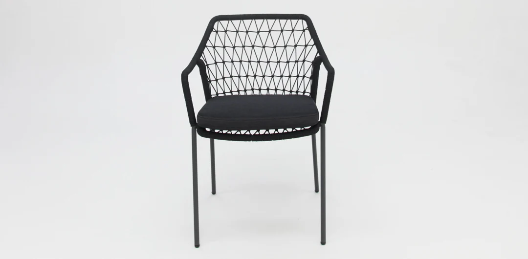 Jamaica Dining Chair - Black - Image 4
