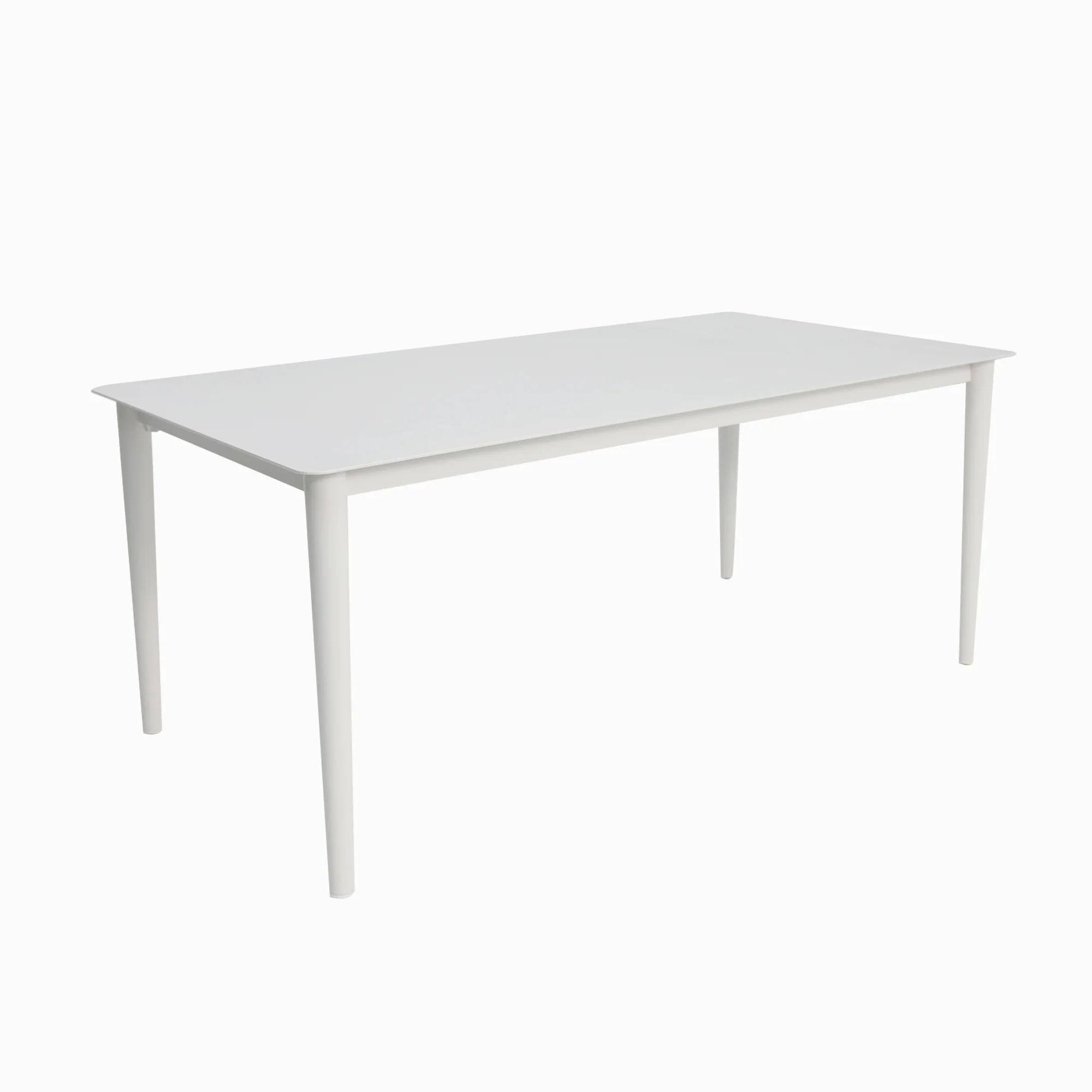 Java 170cm Dining Table - White