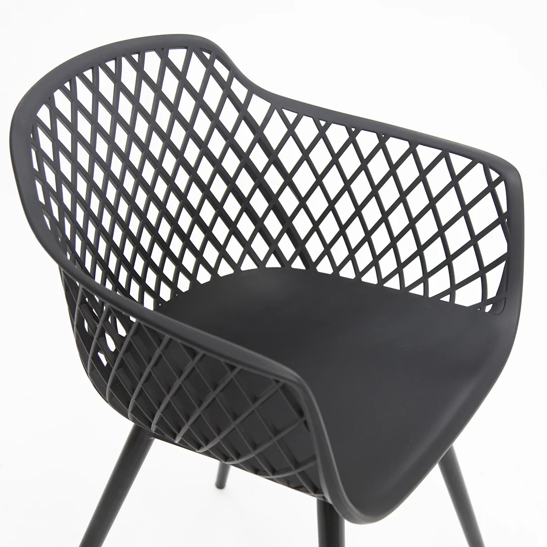 Java Dining Chair 4pc - Black - Image 4