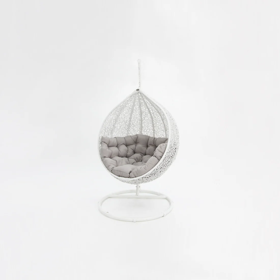 Kakadu Pod Chair - White/Grey