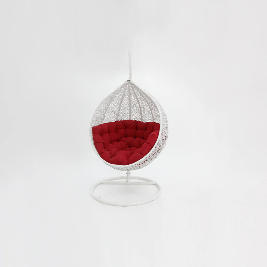 Kakadu Pod Chair - White/Red