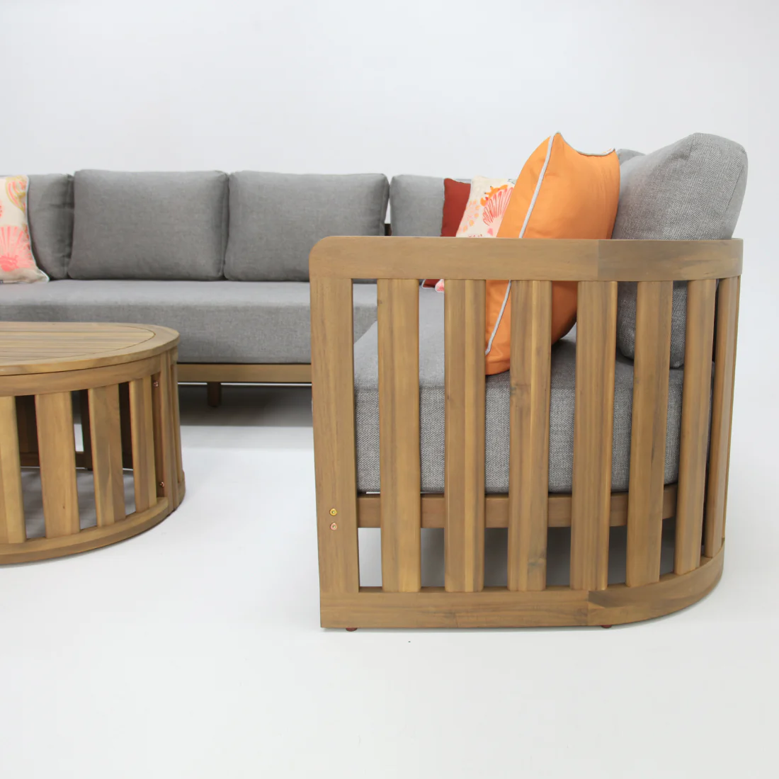 Kava Corner Lounge Setting with Coffee Table - Image 6