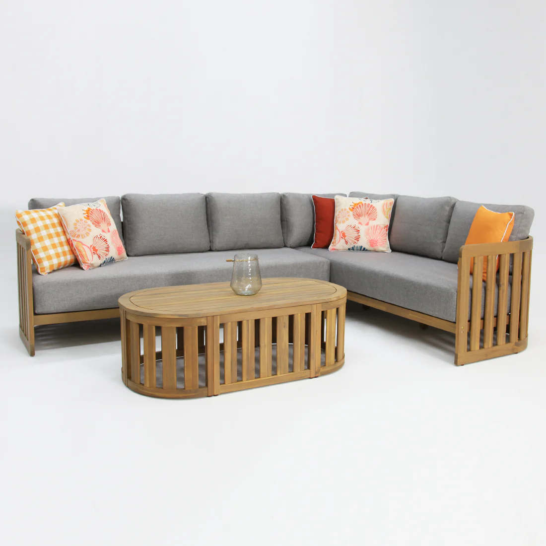 Kava Corner Lounge Setting with Coffee Table - Image 8
