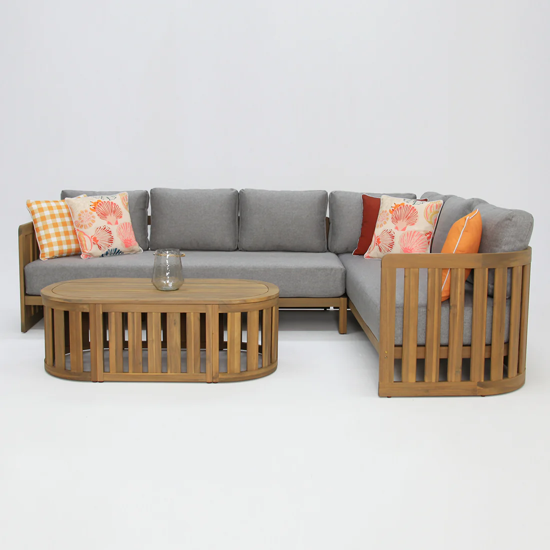 Kava Corner Lounge Setting with Coffee Table - Image 9