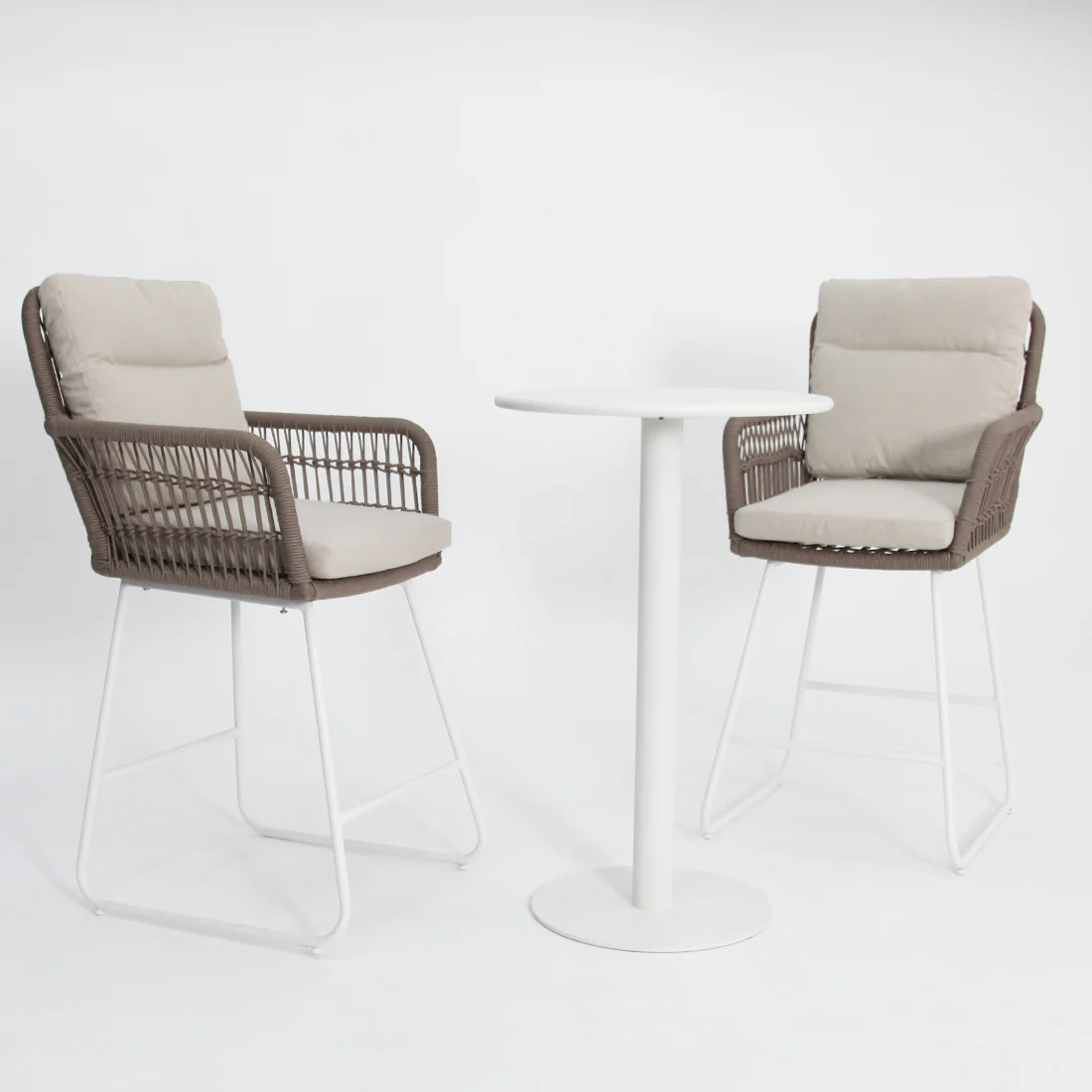 Kenty Eva 3pc Bar Setting - White - Image 3