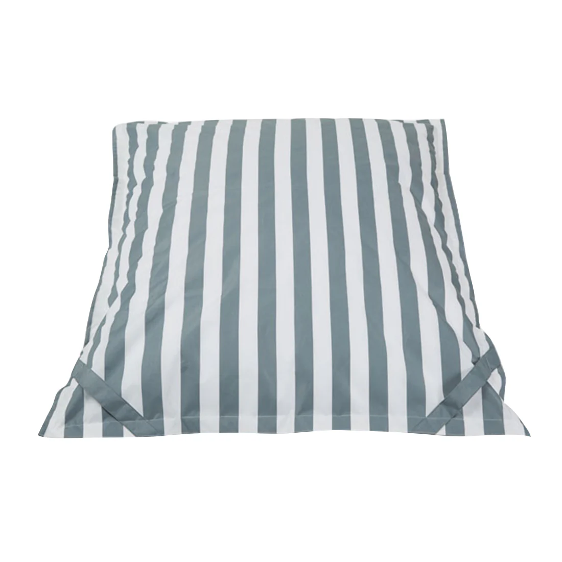 Lazy Days Grey and White Stripe Floating Beanbag - Image 2