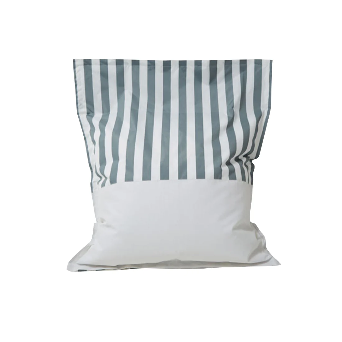 Lazy Days Grey and White Stripe Floating Beanbag - Image 5