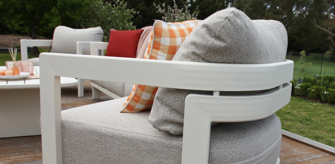 Liberty 4pc Lounge Setting - Cream - Image 11
