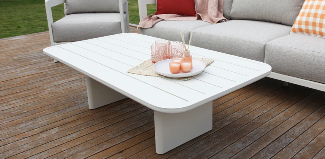 Liberty 4pc Lounge Setting - Cream - Image 13