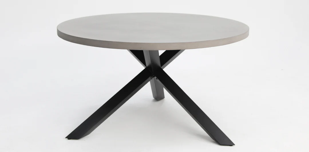 Milano Bahamas Round 6pc Dining Setting - Black - Image 4
