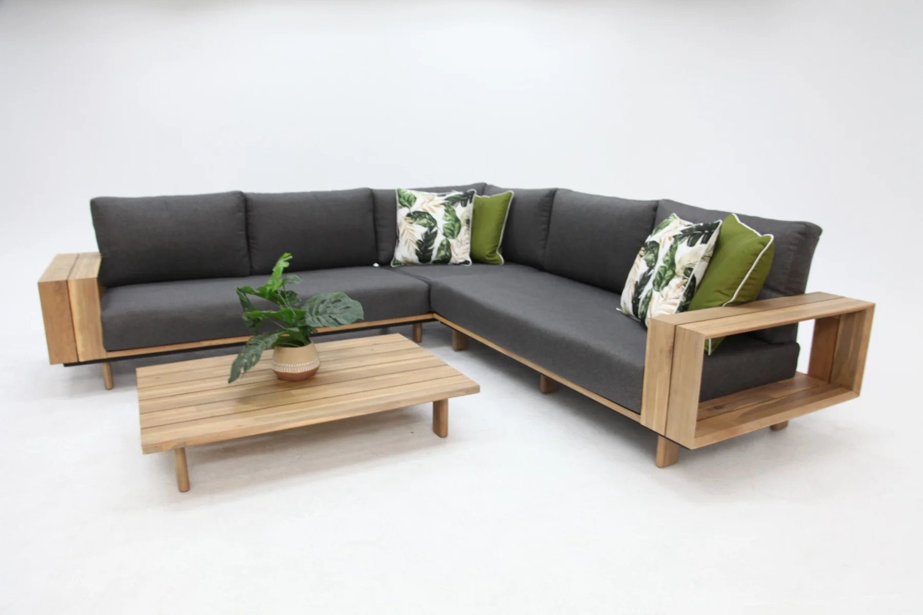 Mistral Timber Corner Lounge - Image 15
