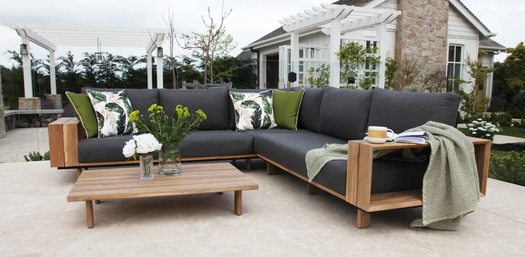 Mistral Timber Corner Lounge - Image 3