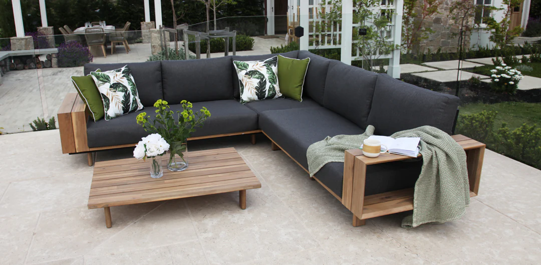 Mistral Timber Corner Lounge - Image 5
