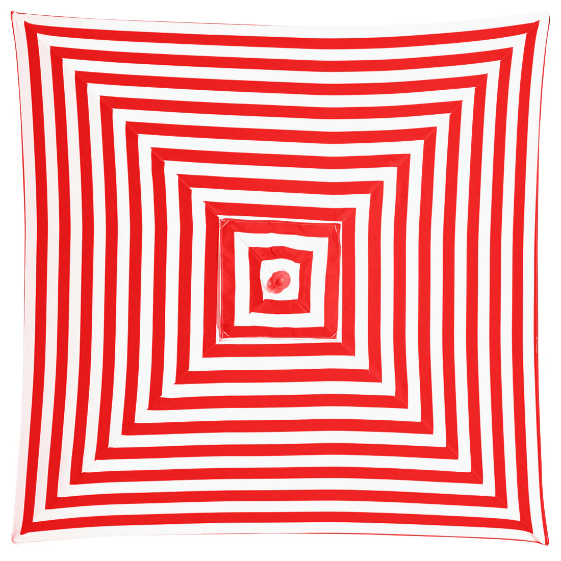 Billy Fresh 2m Bamboo Monte Carlo Umbrella - Red - Image 2
