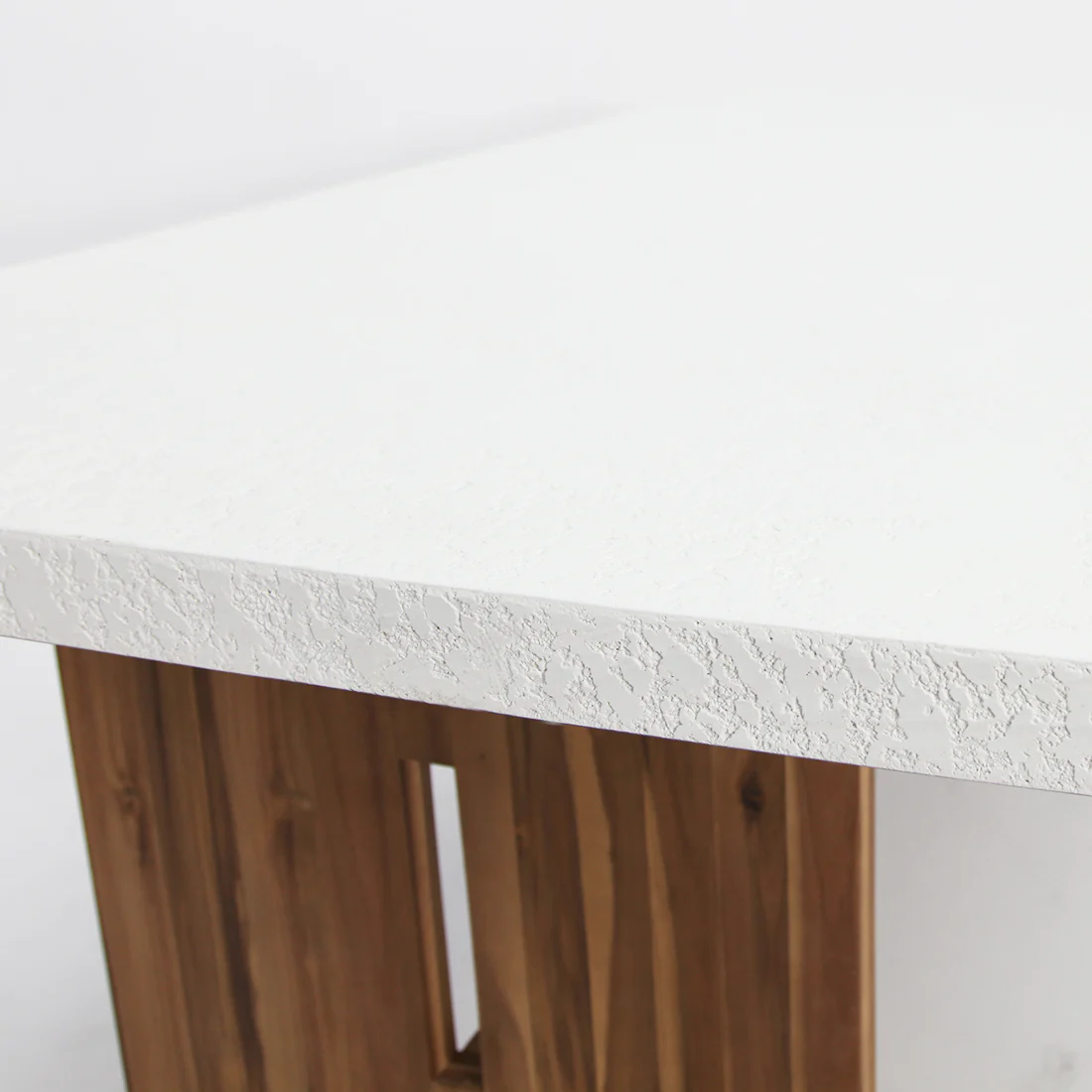 Montecito 220cm Dining Table - Iced Marble - Image 4