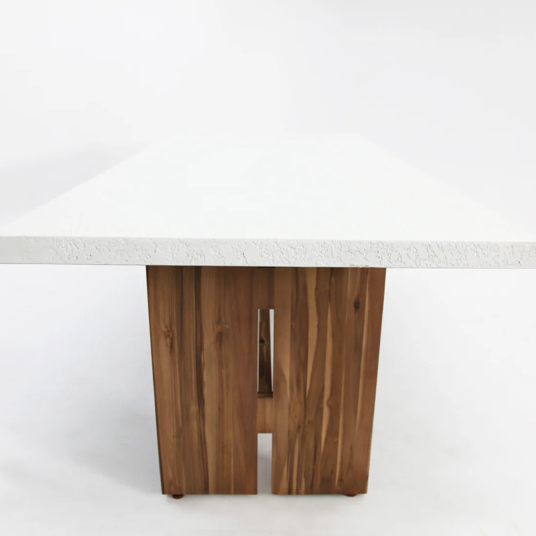 Montecito 220cm Dining Table - Iced Marble - Image 6