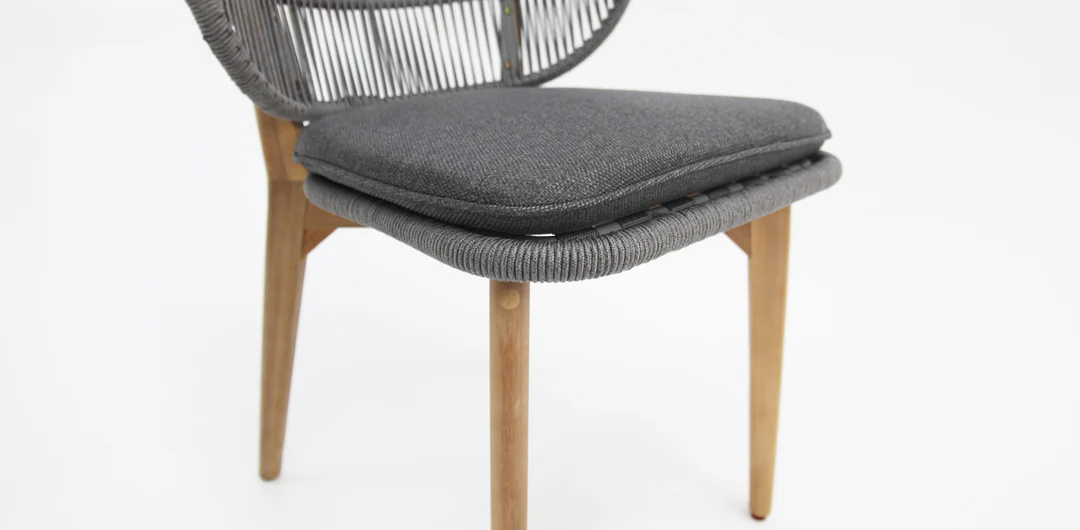 Morgan Dining Chair - Grey - Image 6