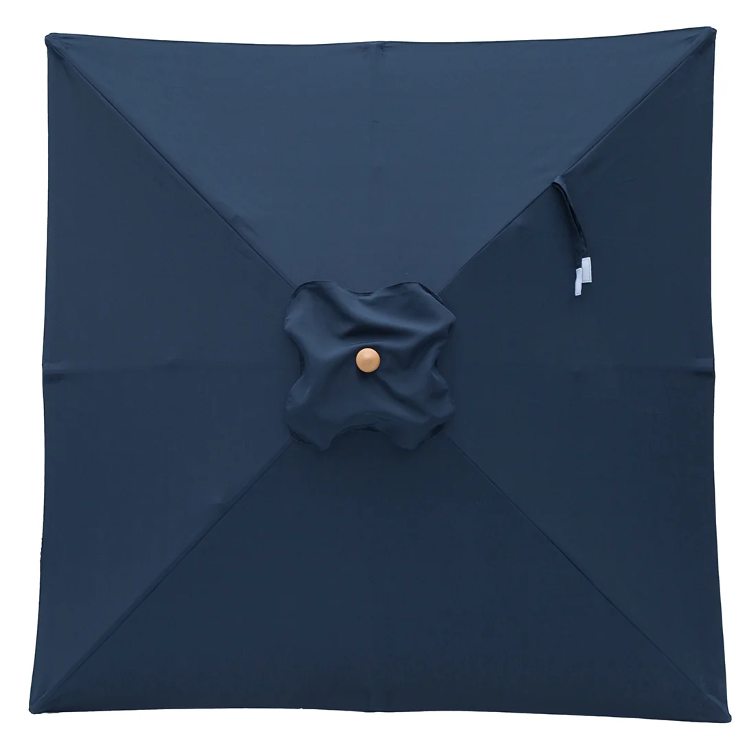 Billy Fresh 2m Bamboo Umbrella - Solid Navy - Image 2