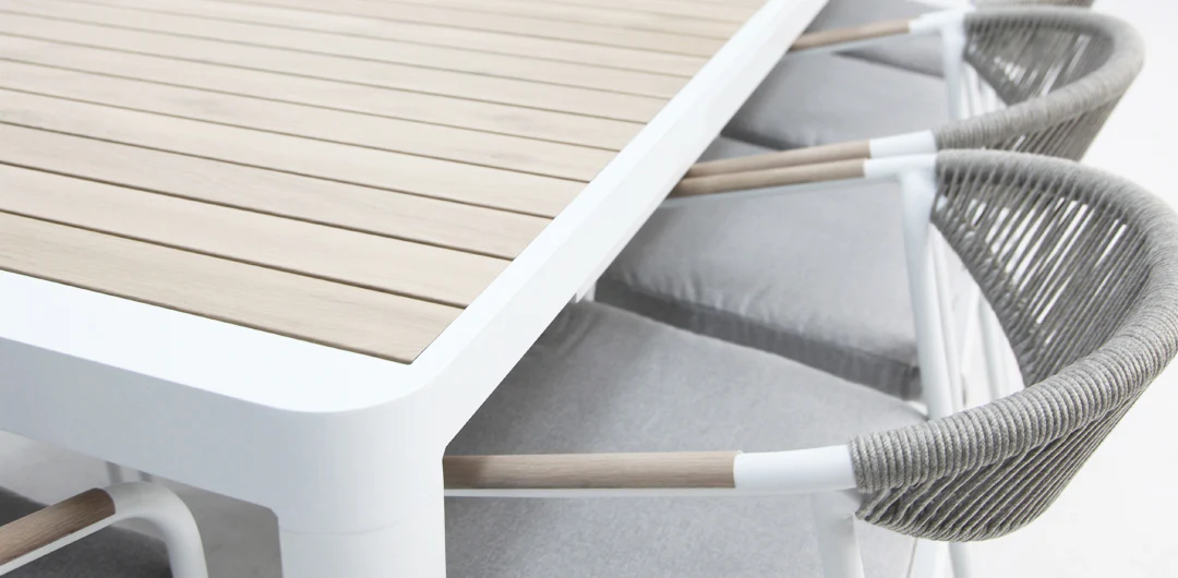 Octavia 11pc Extendable Dining Setting - White - Image 21