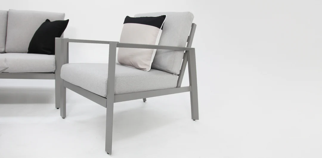 Octavia 4pc Lounge - Silver - Image 13