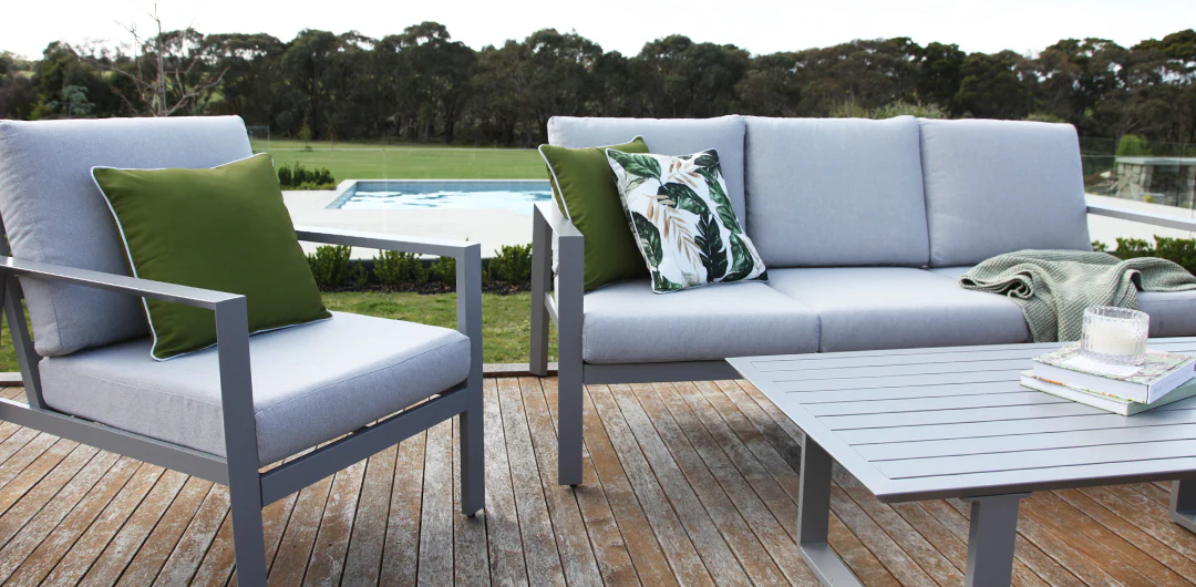 Octavia 4pc Lounge - Silver - Image 4