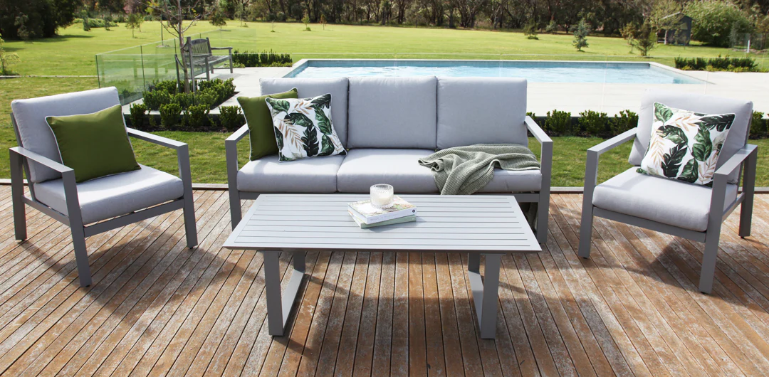 Octavia 4pc Lounge - Silver - Image 8