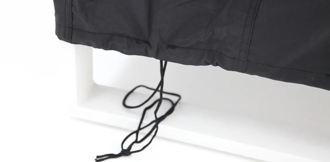 Odie Home Premium 2-seater Lounge Cover - Black - Image 5