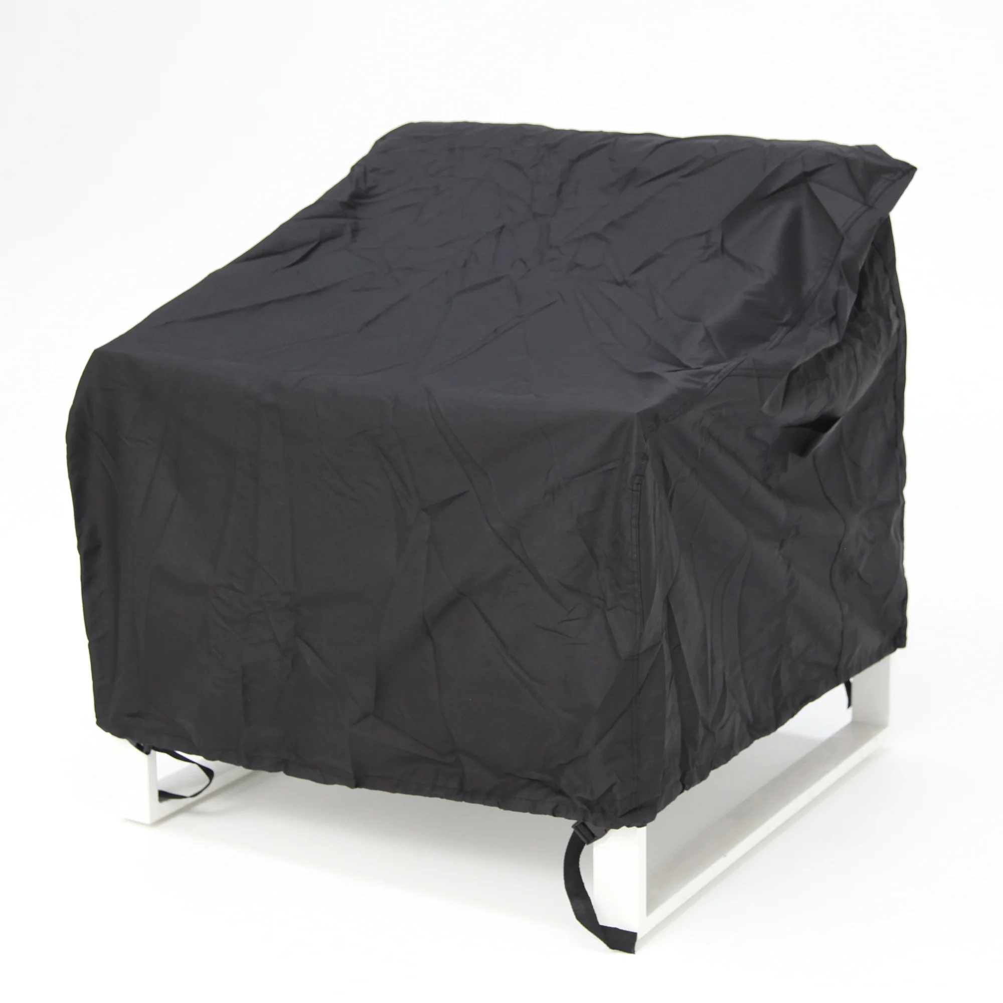 Odie Home Premium Large Armchair Lounge Cover - Black - Image 3