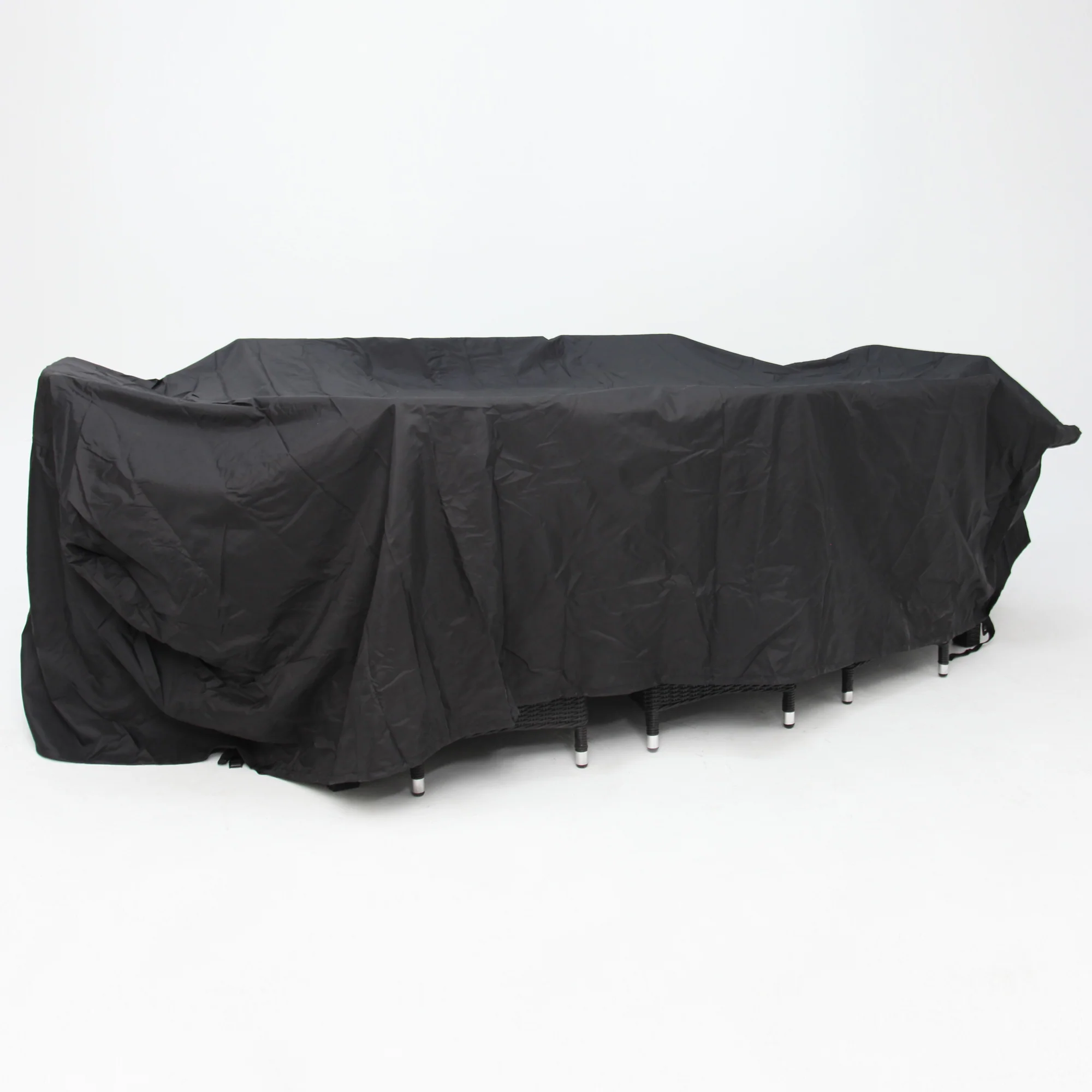 Odie Home Premium 9pc Dining Setting Cover - Black - Image 2