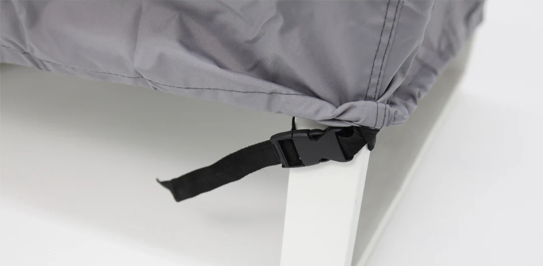 Odie Home Premium Corner Lounge Cover - Grey - Image 5