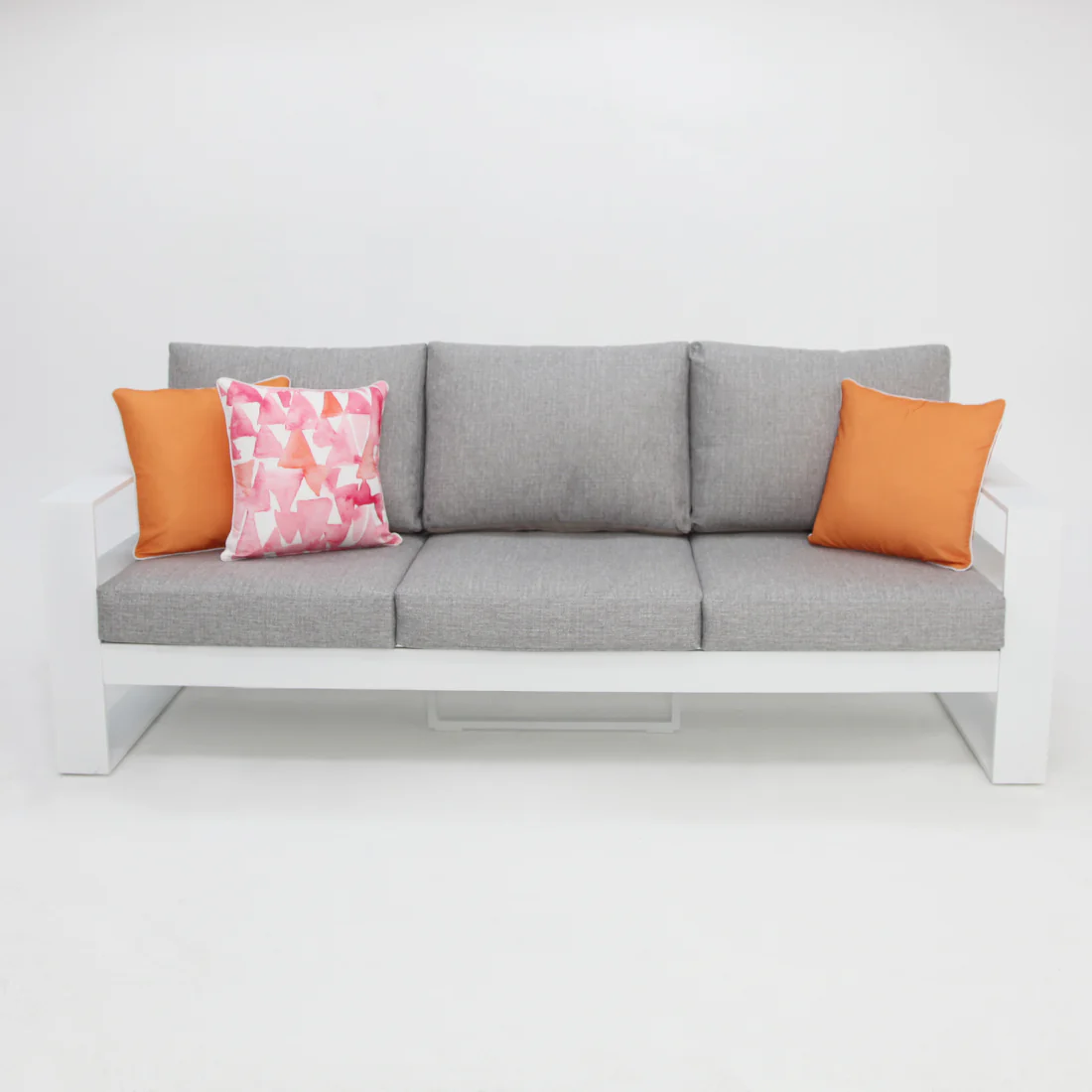 Hayman 3 Seater Lounge - White - Image 3
