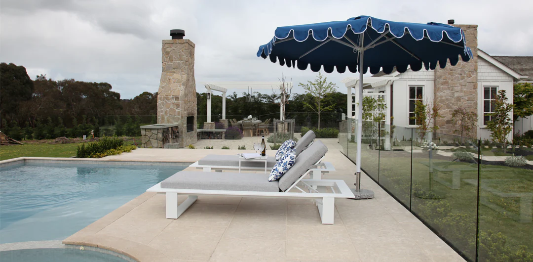 Hayman 3pc Sunlounge Setting - White - Image 3
