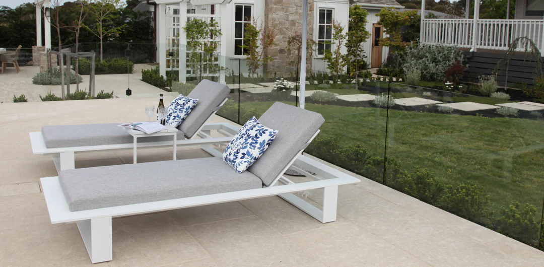 Hayman 3pc Sunlounge Setting - White - Image 5