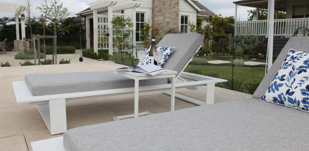 Hayman 3pc Sunlounge Setting - White - Image 7