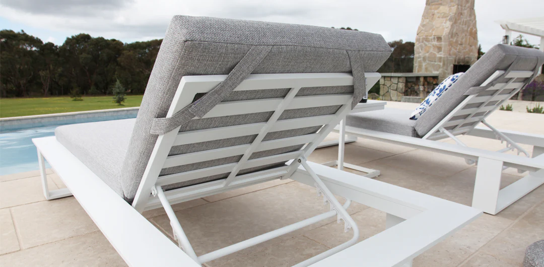 Hayman 3pc Sunlounge Setting - White - Image 8