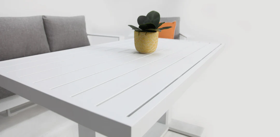 Hayman 311 Lounge Setting with Holste Adjustable Table - White - Image 25