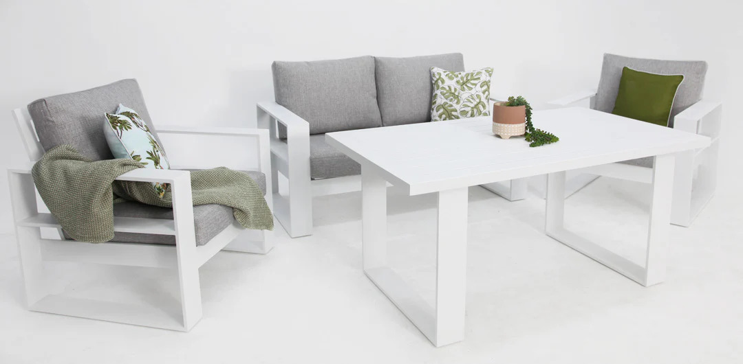 Hayman 211LD Lounge Setting - White - Image 4