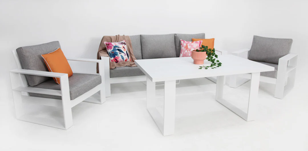 Hayman 311LD Lounge Setting - White - Image 3