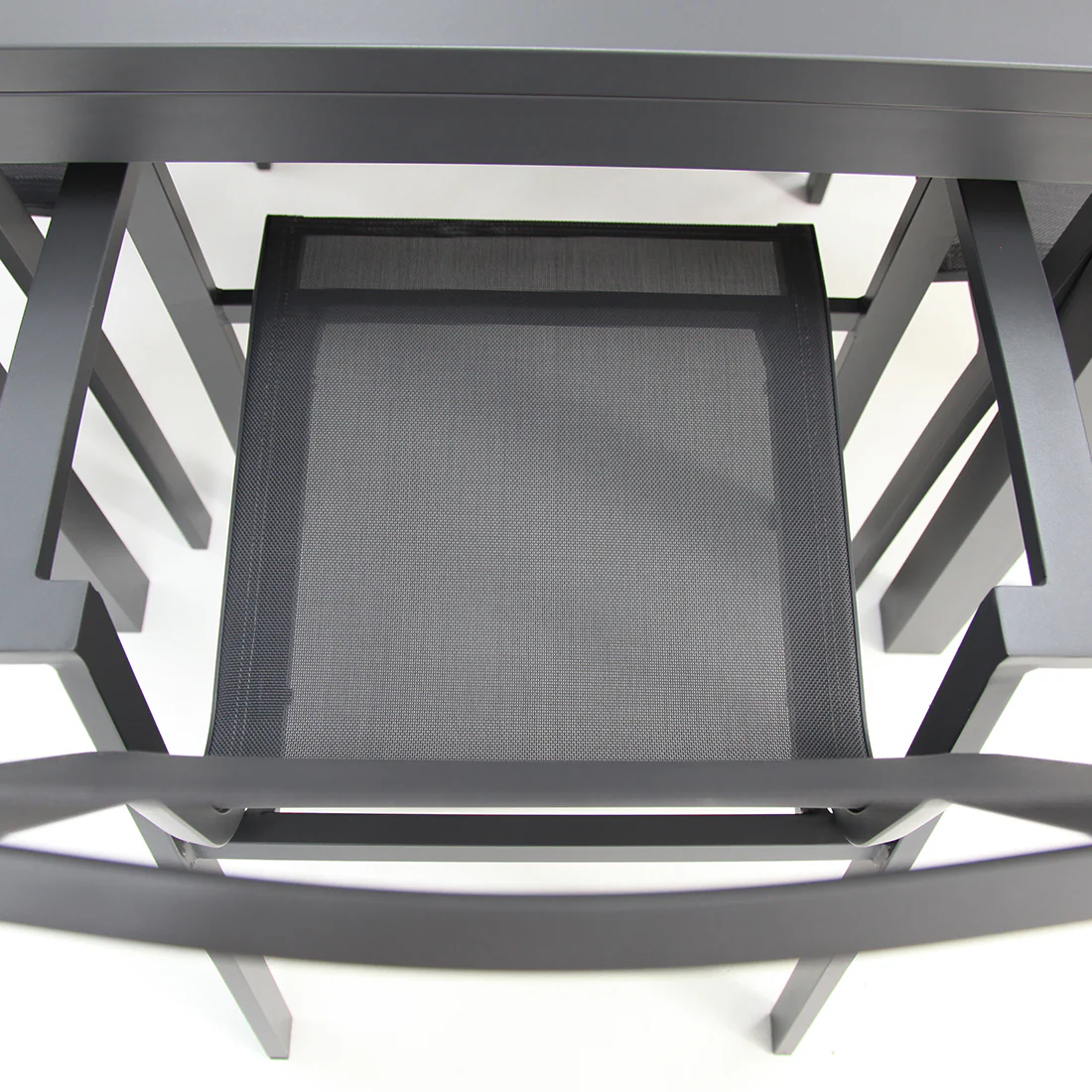 Queensville 9pc Deluxe Dining Setting - Gunmetal - Image 13