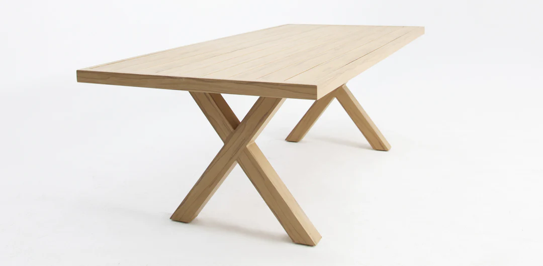 Ravenne 220cm Dining Table - Natural - Image 3