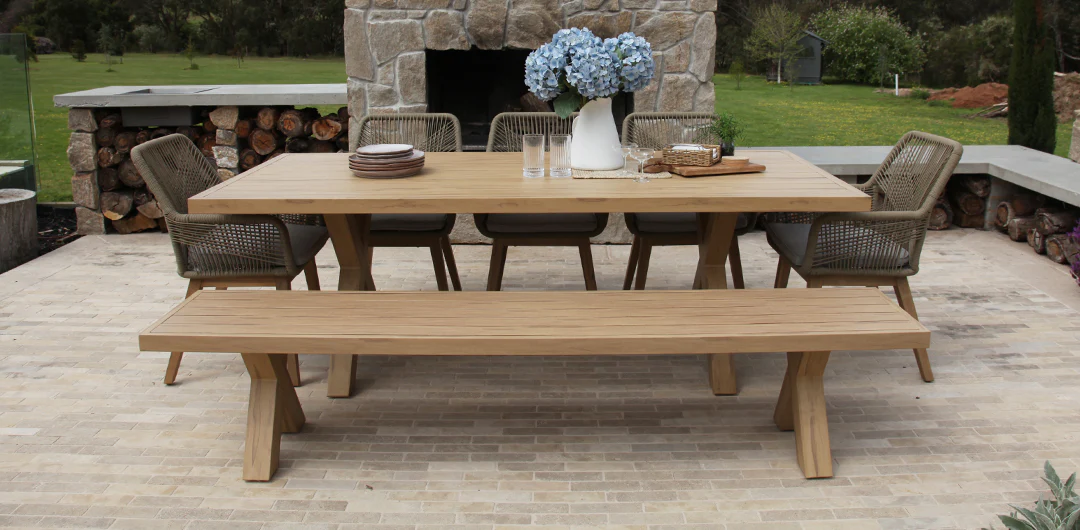 Ravenne Albenga 7pc Dining Setting - Image 3