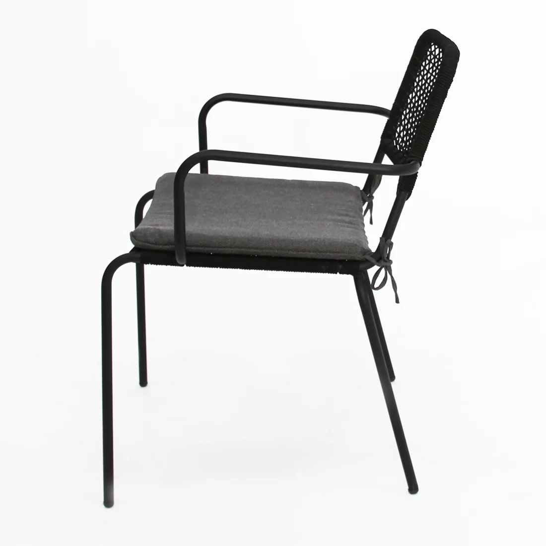 Ravenne Bahamas 9pc Dining Setting - Black - Image 13