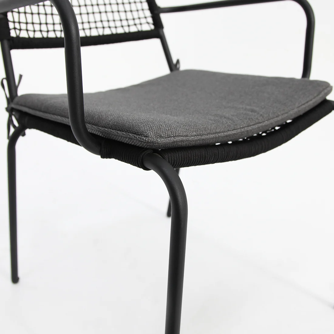 Ravenne Bahamas 9pc Dining Setting - Black - Image 18