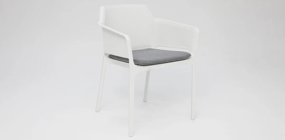 Ravenne Bailey Armchair 9pc Dining Setting - White - Image 6