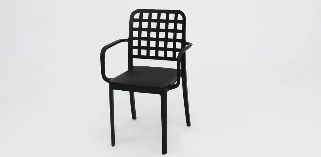 Ravenne Frankie 9pc Dining Setting with 2 x Armchairs - Black - Image 10