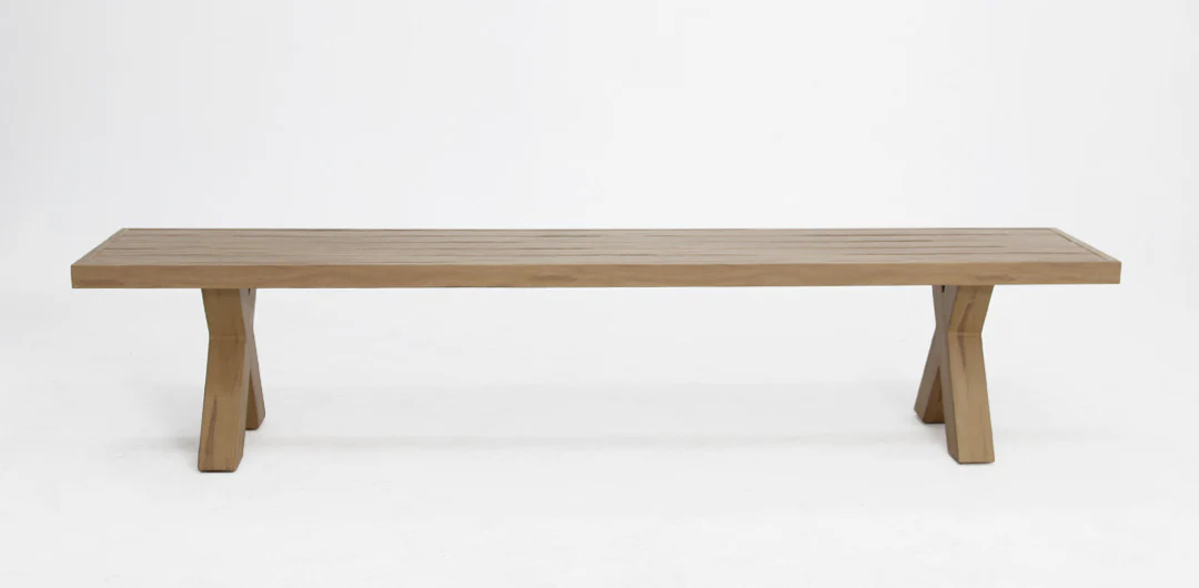 Ravenne 220cm Bench - Natural - Image 3