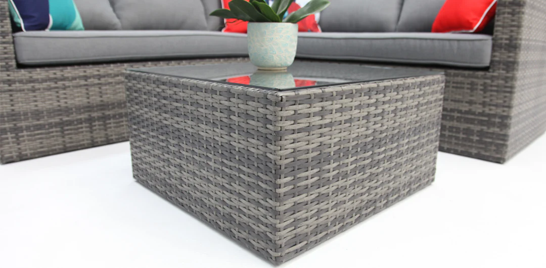 Remi Corner Sofa Set - Grey - Image 4